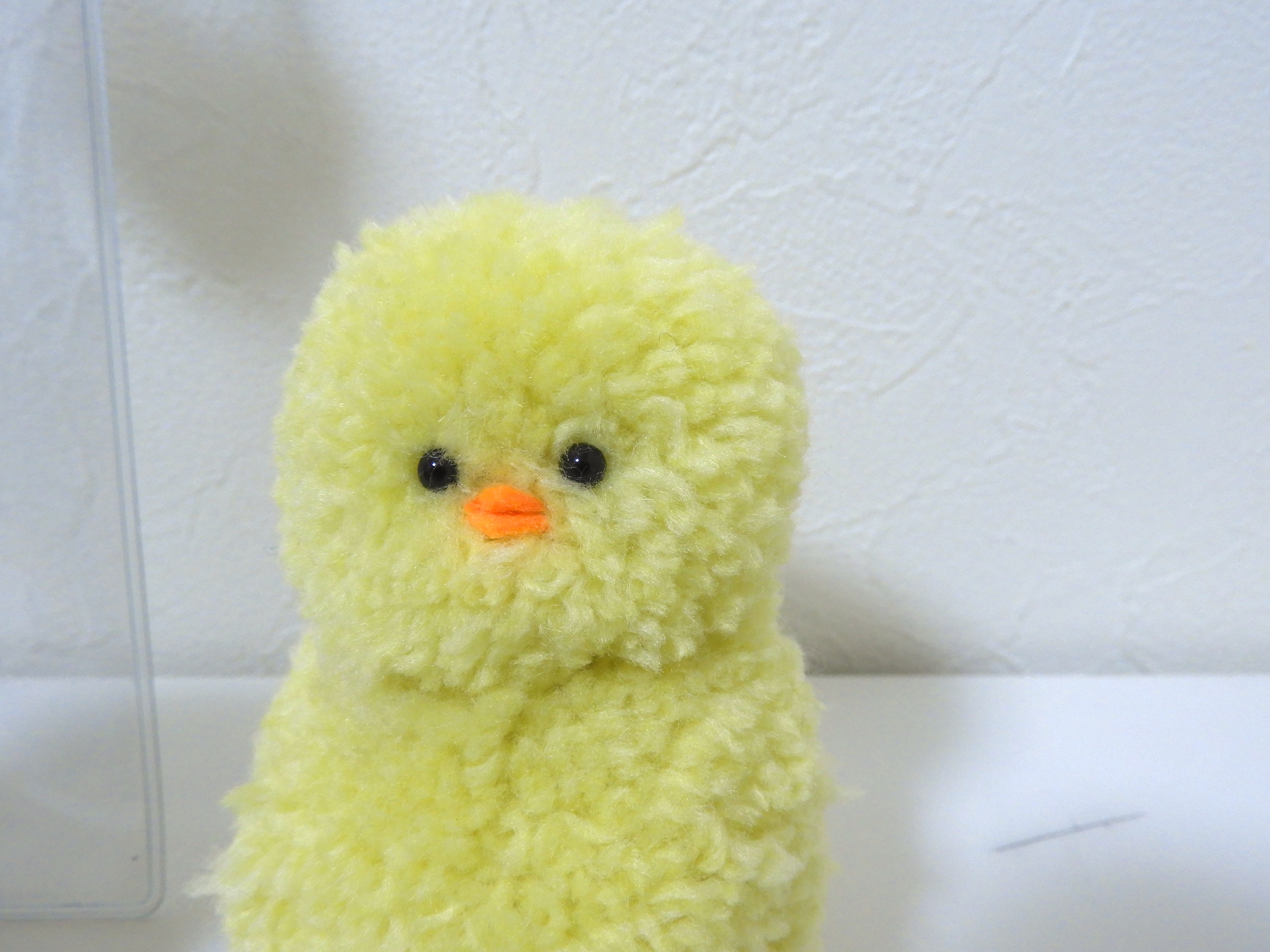 ぽんぽん豪物ぬいぐるみ　ひよこ